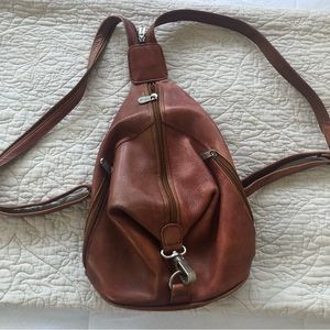 Brown backpack Made in 🇬🇭